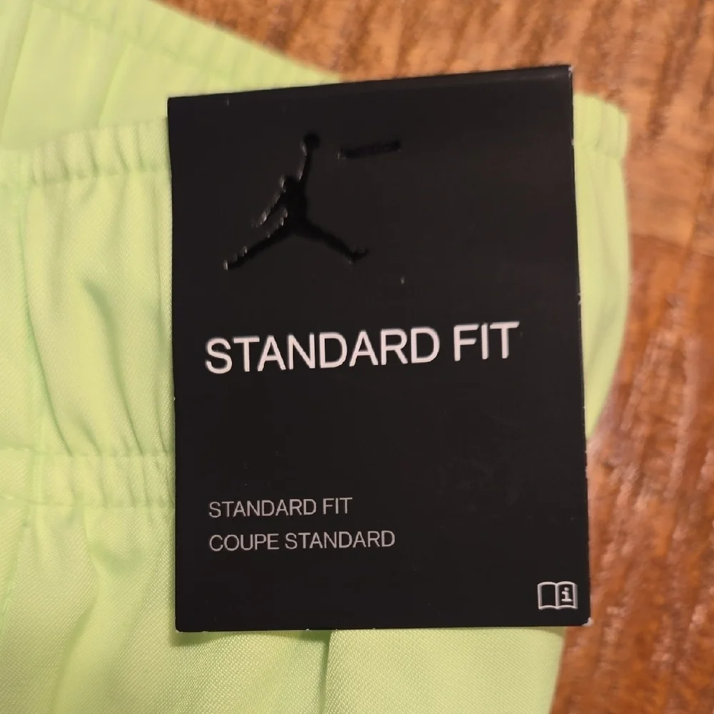 NWT Nike Jordan Neon Green Swim Trunks